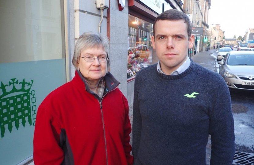 Douglas Ross and Claire Feaver