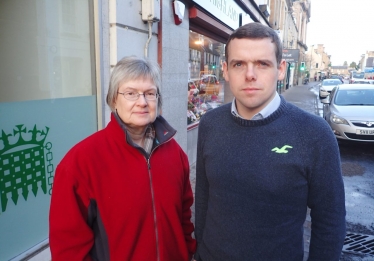Douglas Ross and Claire Feaver